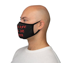 Load image into Gallery viewer, LIVE LIFE KEEP IT PLAYA Face Mask (BLACK)
